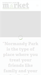 Mobile Screenshot of normandyparkmarket.com